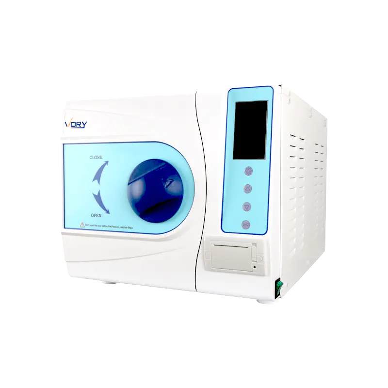 Modelo de display LCD: Esterilizador a vapor com autoclave classe B vory-b-a